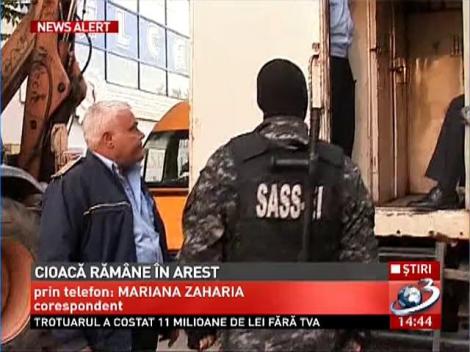 Cristian Cioacă rămâne în arest