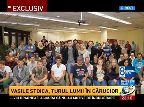 Povestea lui Vasile Stoica, omul care a parcurs 70.000 de kilometri în scaunul cu rotile