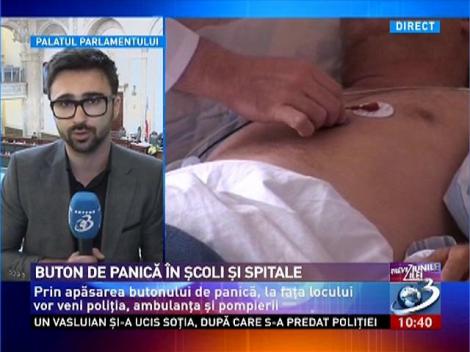 Buton de panică în şcoli şi spitale