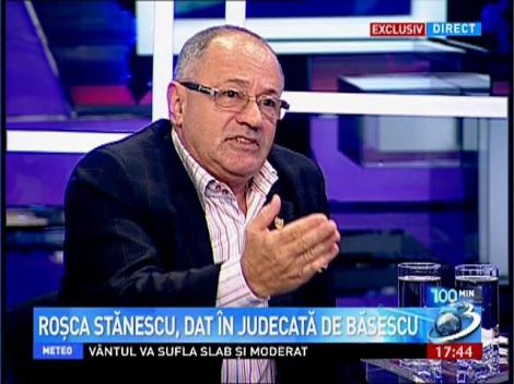 Rosca Stanescu, dat in judecata de Traian Basescu