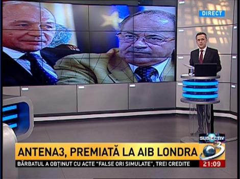 Antena 3, premiul special al juriului la AIB 2013, pentru "Îngeri în infern"