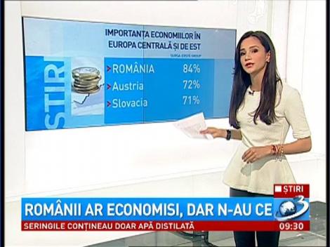 Românii, codaşii Europei la capitolul economii