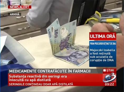 Alertă în farmaciile din România! Seringi contrafăcute, detinate bolnavilor de hepatită