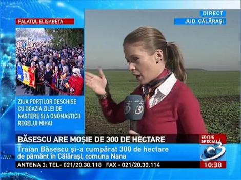 Imagini cu moşia de 300 de hectare a preşedintelui Băsescu