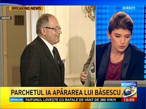 Parchetul ia apărarea lui Băsescu: Acuzaţiile lui Sorin Roşca Stănescu sunt false
