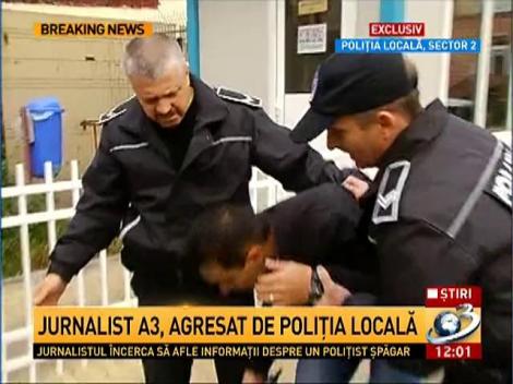 Un jurnalist Antena 3 a fost implicat într-un INCIDENT la sediul Poliţiei Locale Sector 2