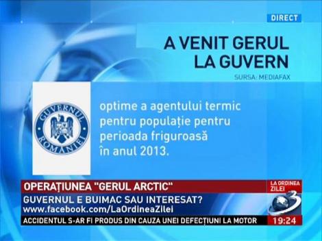 La Ordinea Zilei: Reacţia lui Ponta la operaţiunea "gerul arctic":