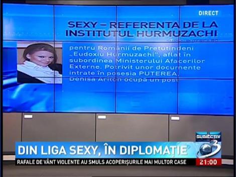 Subiectiv: Fotomodelul Denisa Ariton are salariu la MAE, de 3.600 lei