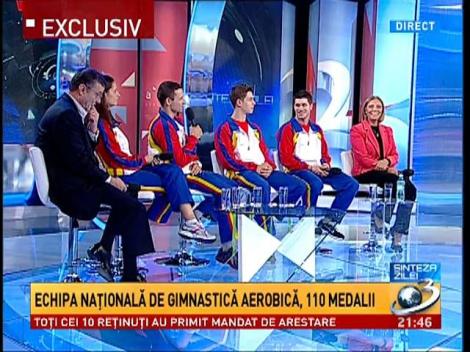 Campioanele Europei la gimnastică aerobică, la Sinteza Zilei