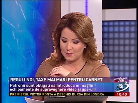 Reguli noi, taxe mai mari pentru carnet