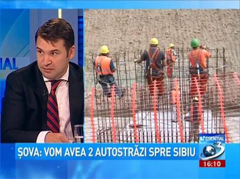 Ionuţ Stroe: Sibiu-Piteşti ar rezolva foarte multe dificultăţi ale traficului industrial