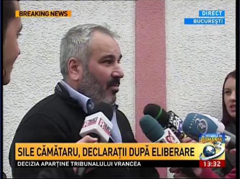 Sile Camataru, declaratii dupa eliberare