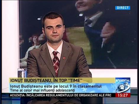 Ionut Budisteanu, unul dintre cei mai influenti adolescenti ai anului 2013, la Antena 3