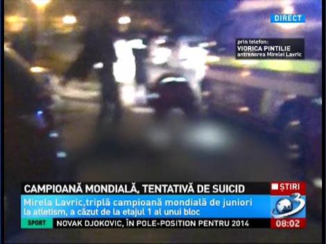 Triplă campioană mondială la atletism a căzut de la etaj după o ceartă cu fostul iubit. Tânăra voia să se împace cu el