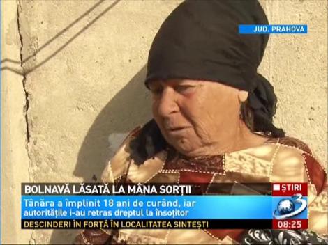 Prahova: Bolnava lasata la mana sortii