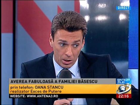 Sinteza Zilei: Oana Stancu, despre averea fabuloasă a familiei Băsescu