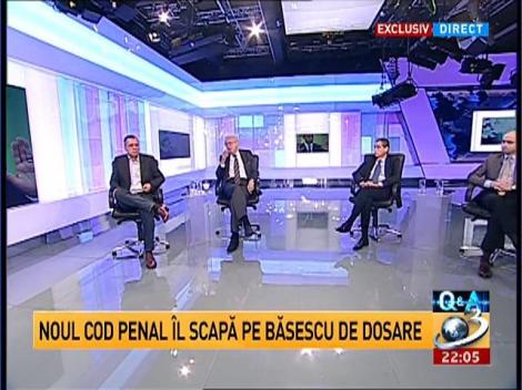 Q&A: Noul Cod Penal îl scapă pe Băsescu de dosare