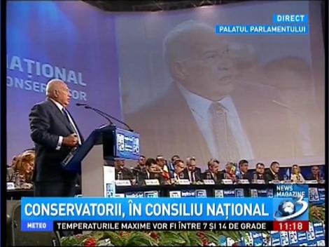 Dan Voiculescu, în Consiliul Naţional: PC ar putea avea candidat la alegerile prezidenţiale