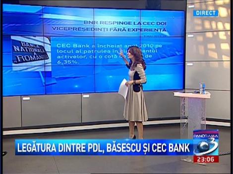 Panorama: Legătura dintre PDL, Băsescu și CEC Bank