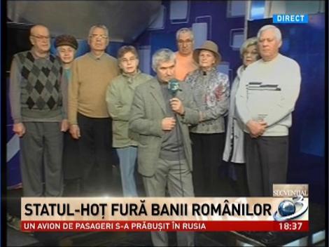 Secvenţial: Statul-hoţ fură banii românilor