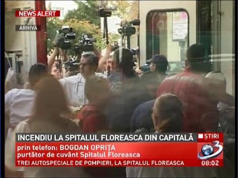 Purtătorul de Cuvânt al Spitalului Floreasca, despre incendiu
