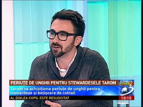 Ionuţ Cristache, despre cheltuielile de mii de euro făcute de Tarom