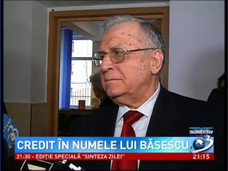 Ion Iliescu, despre "afacerea CEC": Completează profilul moral al actualului preşedinte