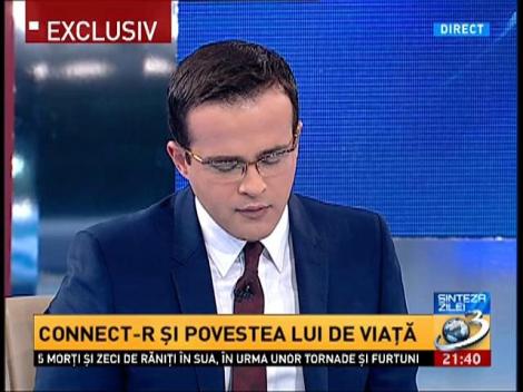 Connect-R, invitat special la Sinteza zilei: Important e să visezi şi să reuşeşti să păstrezi visul