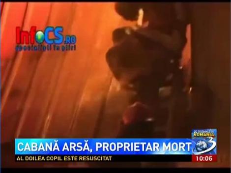 Un profesor din Băile Herculane a murit într-un incendiu