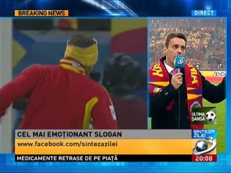 Mircea Badea, de pe Arena Naţională: Atmosfera este absolut superbă!