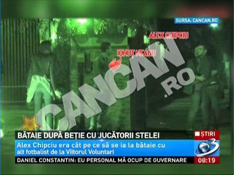 Fotbaliştii de la Steaua, la un pas de bătaie după o petrecere cu lăutari