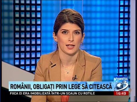Românii, obligaţi prin lege să citească