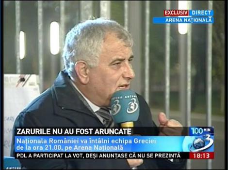 Dumitru Pelican, despre şansele de calificare ale Naţionalei