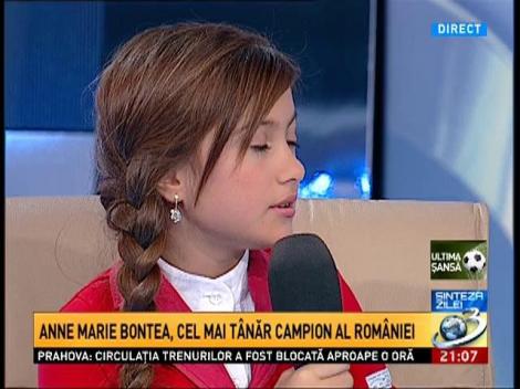 Anne Marie Bontea, cea mai tânără campioană la echitaţie: Sunt atât de mândră că mi se cântă Îmnul României că nu aş putea să renunţ
