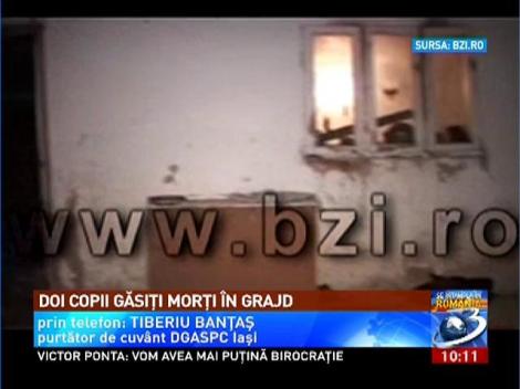 Doi copii din Iaşi au murit într-un grajd, intoxicaţi cu monoxid de carbon