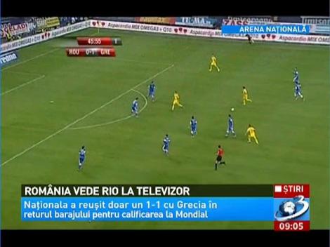 Naţionala României a ratat califarea la Cupa Mondială din Brazilia