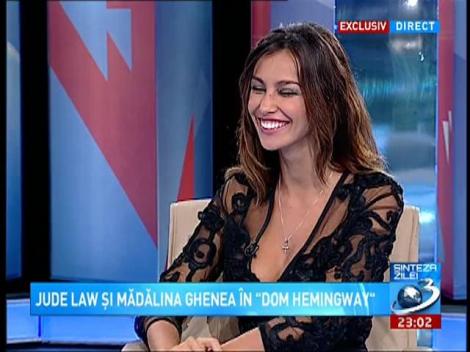 Mădălina Ghenea, despre vizita în România alături de Gerard Butler