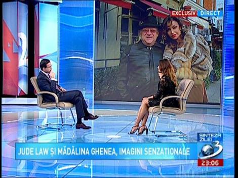 Mădălina Ghenea, despre Jude Law: Este un om neaşteptat de simplu, un om extraordinar!