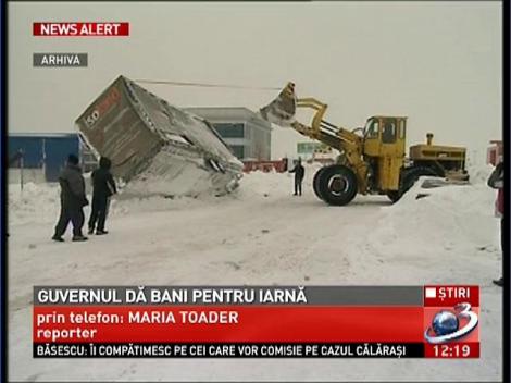 Guvernul alocă bani pentru iarnă