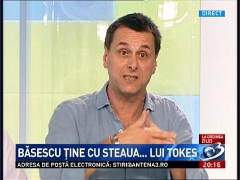Băsescu ţine cu Steaua lui Tokes