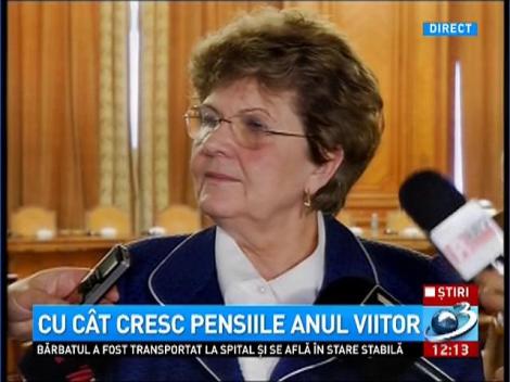 Mariana Câmpeanu: Pensiile vor crește din 2014