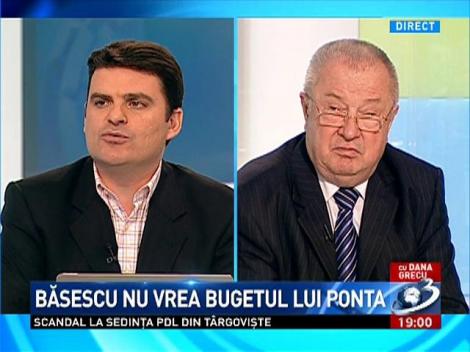 Radu Tudor: Traian Băsescu comunică din ce în ce mai des cu pământul