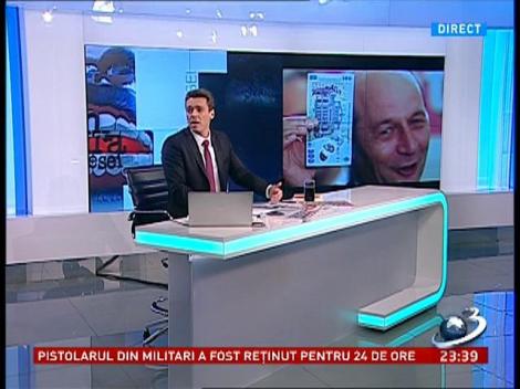 Mircea Badea: Băsescu a fost toată viaţa bugetar, dar a cheltuit pe puţin 2 milioane de dolari. Nu îl întreabă nimeni de unde îi are?