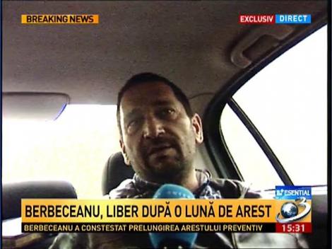 Exclusiv! Berbeceanu, interviu la Antena 3