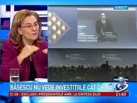 Subiectiv: Maria Grapini despre investiţiile chinezilor în România