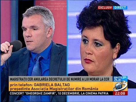 Sinteza Zilei: Magistraţii cer anularea decretului de numire a lui Morar la CCR