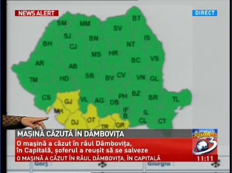 Codul Galben de ninsoare a fost prelungit în şase judeţe din ţară