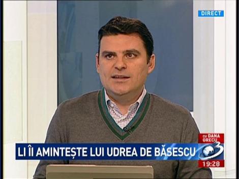 La Ordinea Zilei: Radu Tudor, despre remarca Elenei Udrea la discursul premierului chinez