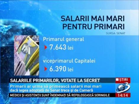 Ce salarii ar putea primi primarii, viceprimarii şi preşedinţii consiliilor judeţene