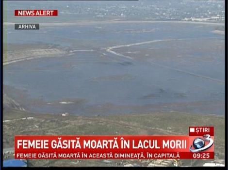 Femeie gasita moarta in Lacul Morii din Capitala